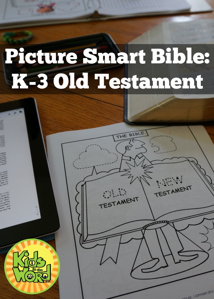 Picture Smart Bible: K-3 Old Testament. Tracing, coloring, & learning each book of the Bible.