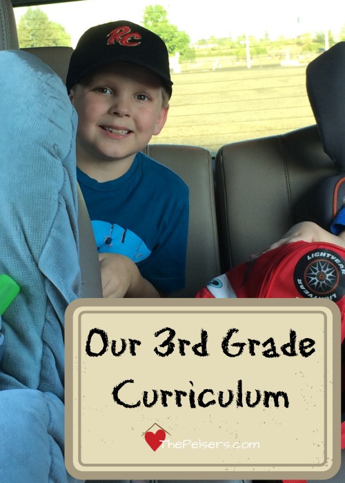 Our 3rd Grade Curriculum at ThePelsers.com