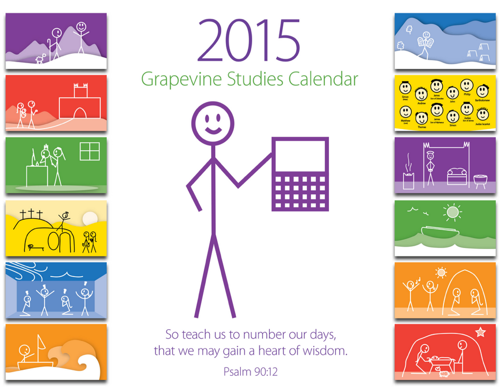 Study the Biblical calendar: Jewish months, feasts, festivals, and other traditional Christian and Jewish events lined up with the Western / Gregorian calendar. From Grapevine Studies. 