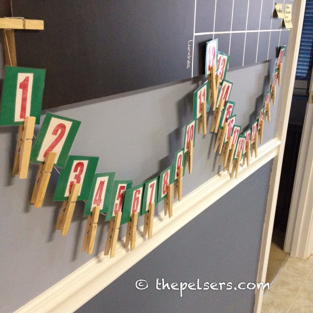 Our Simple Homemade Advent Calendar