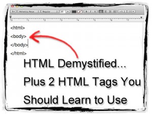 HTML-Demystified