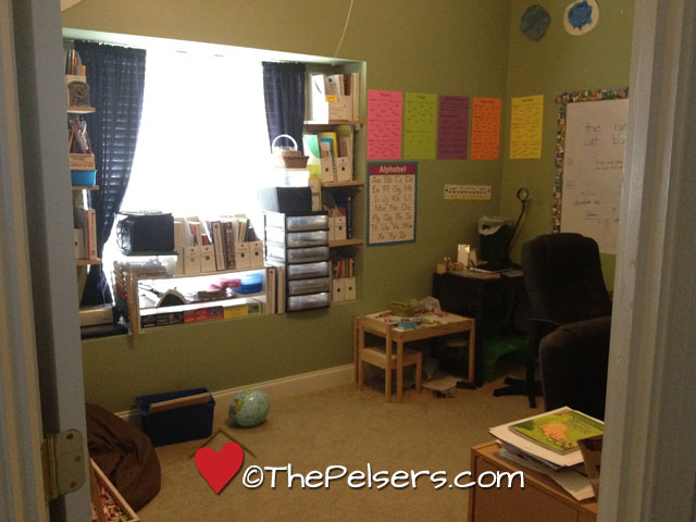 Our School Room for 2012-2013 - The Pelsers