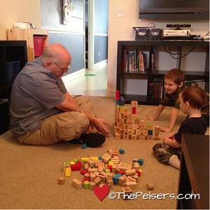 Building with Grandpa