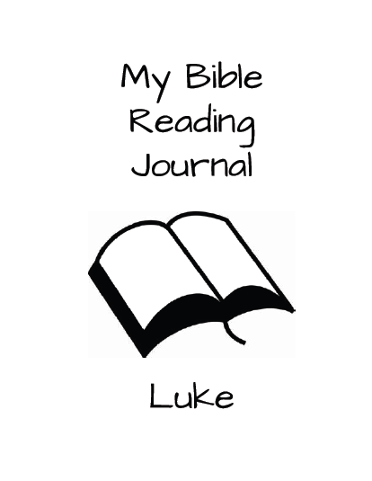 Luke Bible Reading Journal