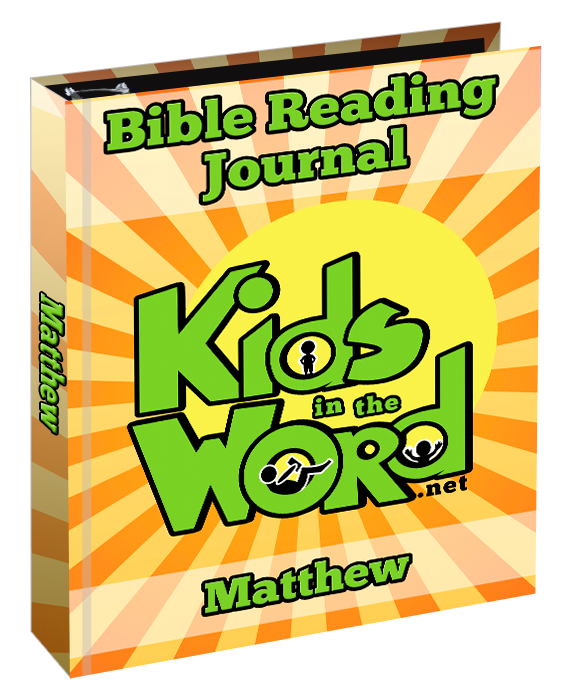 You can read the New Testament in one year if you read one chapter each week day. Read it with you kids. Click through to get a FREE blank Bible reading journal for the Gospel of Matthew at kidsintheword.net.