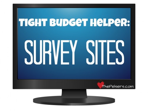 Looking for help with a tight budget? Survey sites can help you bring in a little extra cash to cover little needs and extras. List of survey sites at thepelsers.com.