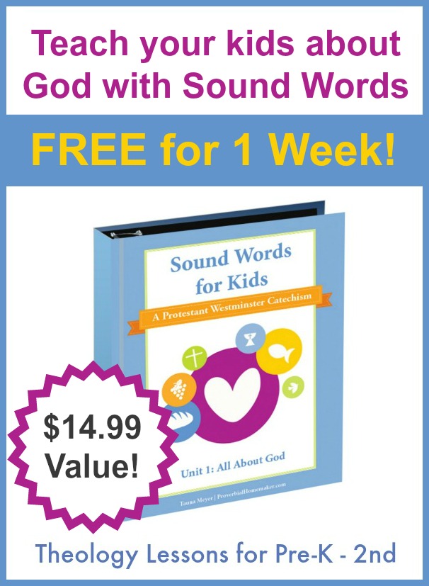 Teach your children all about God!
