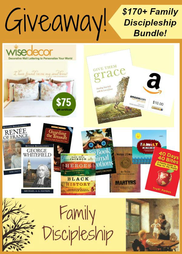 Family Discipleship Giveaway