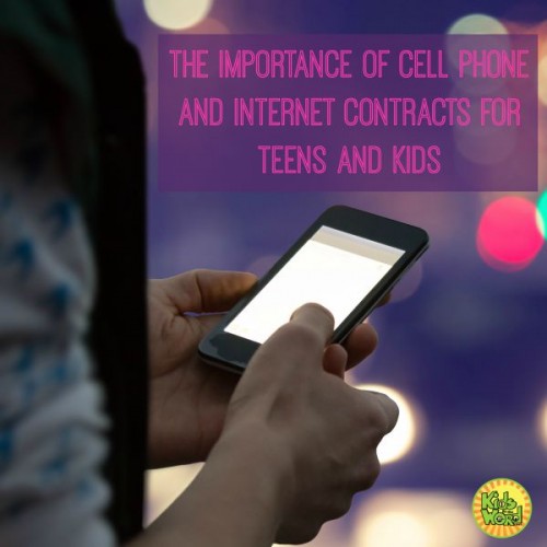 The Importance of Cell Phone and Internet Contracts for Kids